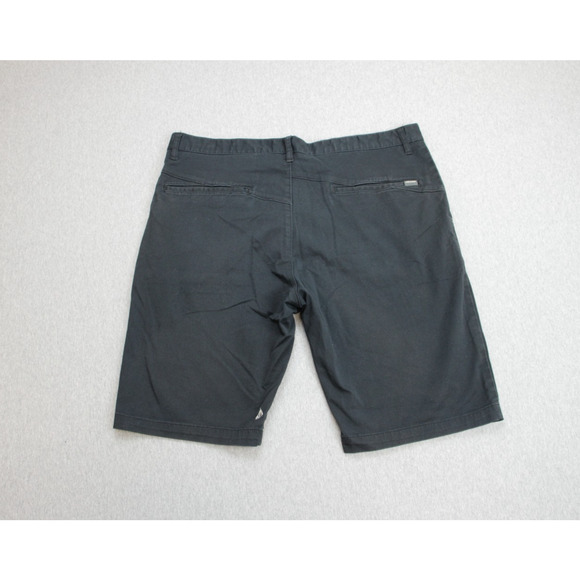 Volcom Short Mens 38 Navy Blue Cotton Blend Chino - Picture 2 of 6